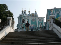 Величественный Смоленский Собор Успения Пресвятой Богородицы.
На этот раз мы зашли внутрь - непередаваемые ощущения! Собор очень красив! 